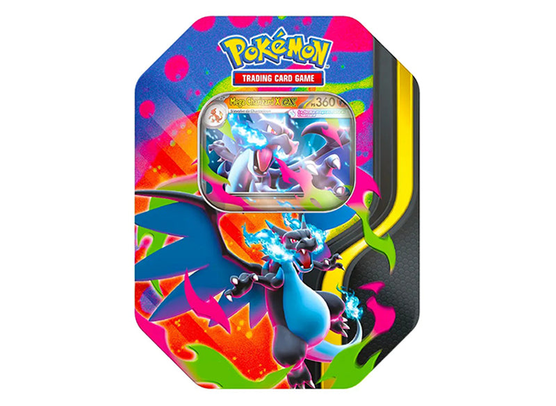 Pokémon – Mega Charizard X – Tin da Collezione 🔥🐉