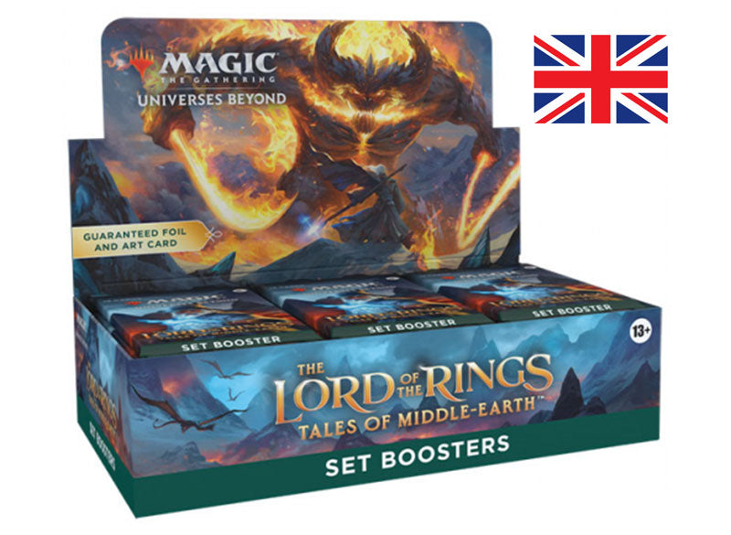 Magic: The Gathering – Universes Beyond: Lord of the ring – Set Booster Display - ENG