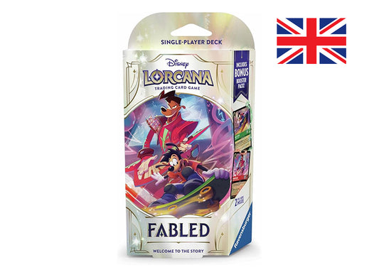 Disney Lorcana Starter Deck Ruby/Emerald: Powerline & Max (ENG) 🎤⭐