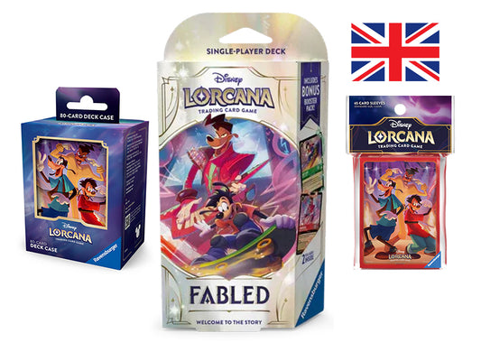 Disney Lorcana Bundle: First Step Goofy (ENG) 🎤⭐