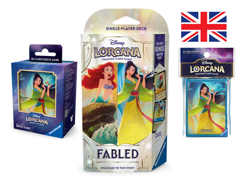 Disney Lorcana Bundle: First Step Mulan (ENG)🔥🐉