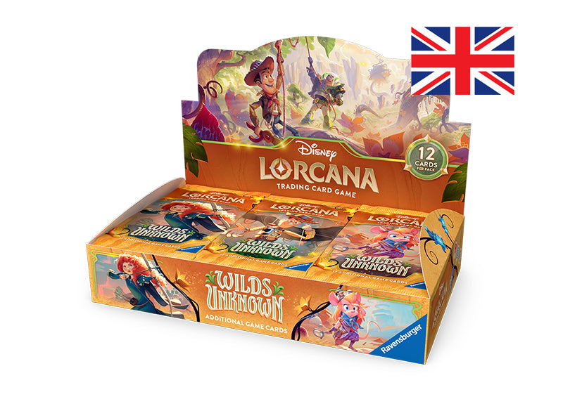 Disney Lorcana – Wilds Unknown – Booster Box (ENG) 🌿✨