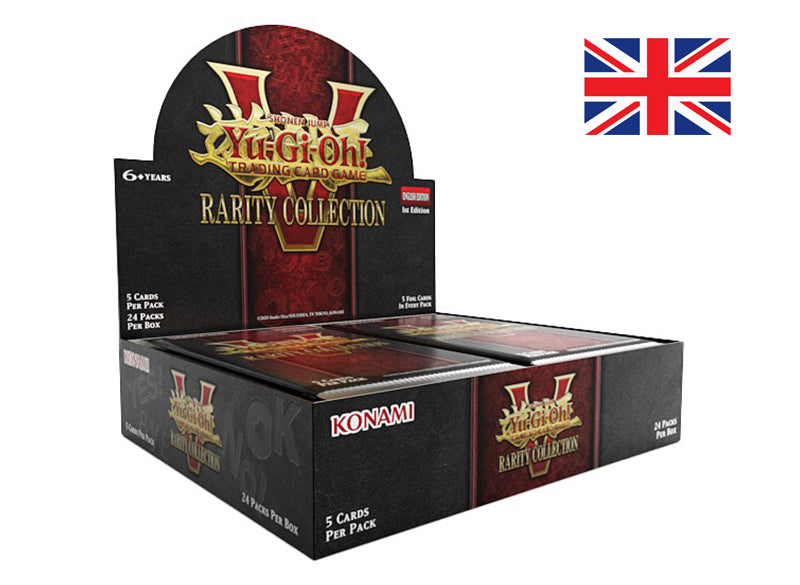 Yu-Gi-Oh! Rarity Collection 5 Display Booster - 24 packs (ENG) ✨🃏