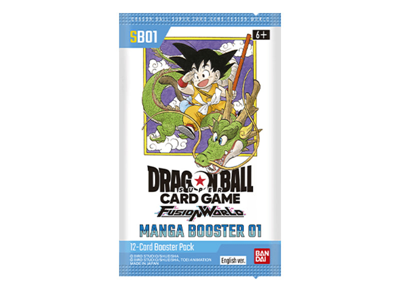 Dragon Ball Super – Fusion World - Manga Booster Pack ⚡🉐🔥