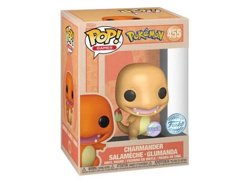 FUNKO POP! POKÉMON: CHARMANDER – (455) SOFT COLOR EDITION 🔥🦎