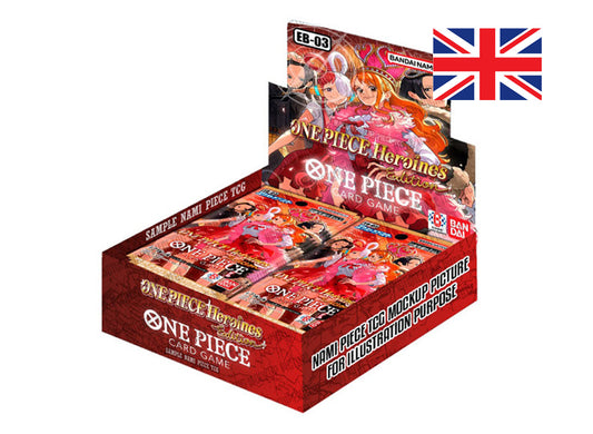 One Piece Card Game – Extra Booster ONE PIECE HEROINES EDITION [EB-03] – Booster Box (ENG) 🏴☠️✨