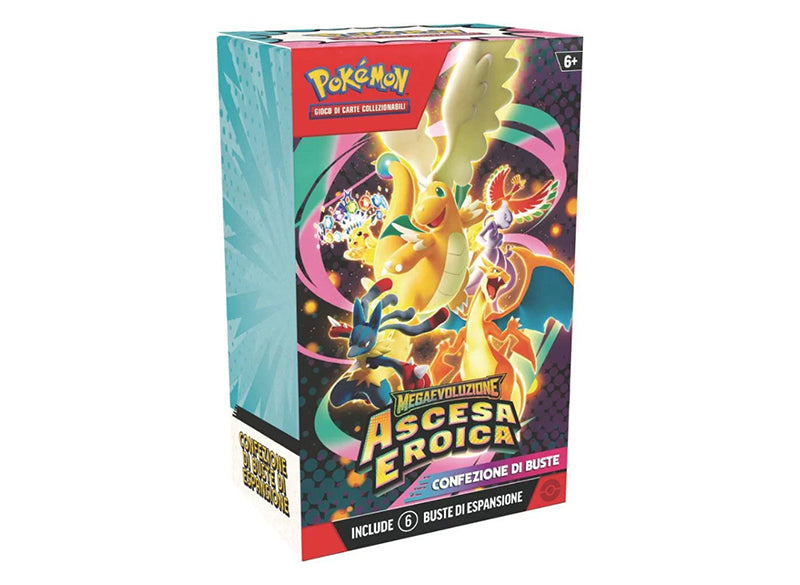 Pokémon – Ascesa Eroica – Bundle 6 Buste ⚡📦