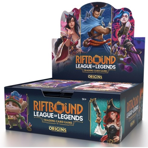 Riftbound: League of Legends TCG – Origins – Booster Display (24 Pack – ENG) ⚔️🃏